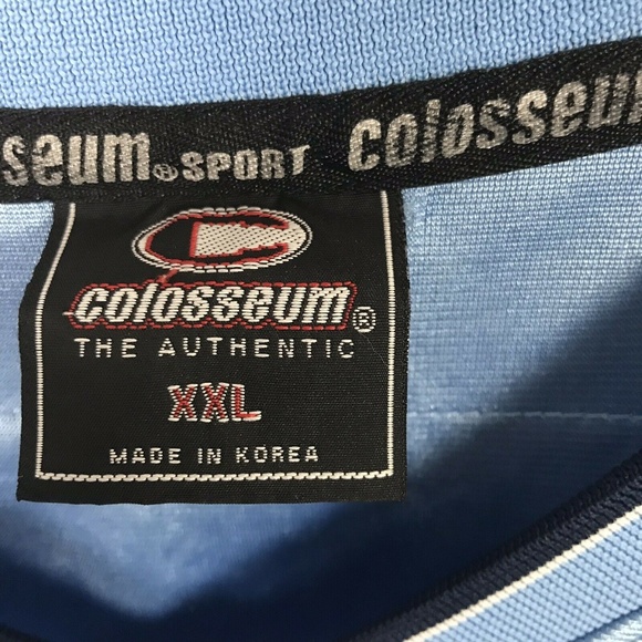 Colosseum Mens Carolina Tar Heels Blue Jersey - Picture 5 of 7